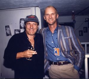 David McGough and Brian Johnson of ACDC 1999, NYC.jpg